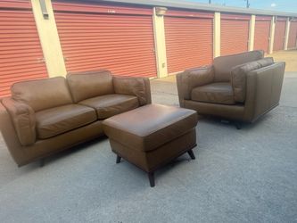 Sofa set leather
