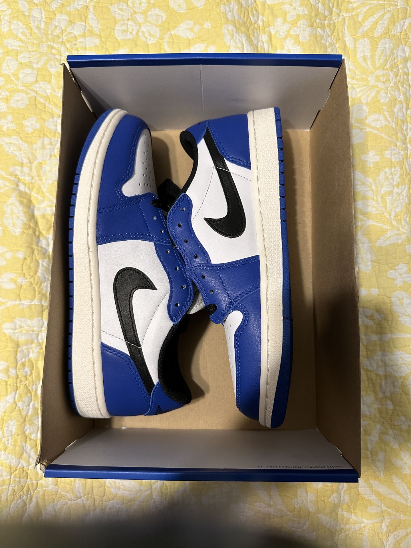 Jordan 1 Royal Blue Low Size 8.5 