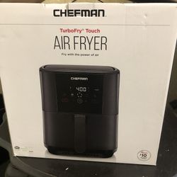 Brand New Chef man Turbofry Air Fryer 