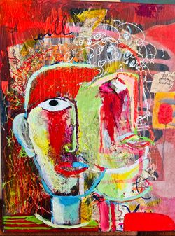 Mixed Media Abstract Art