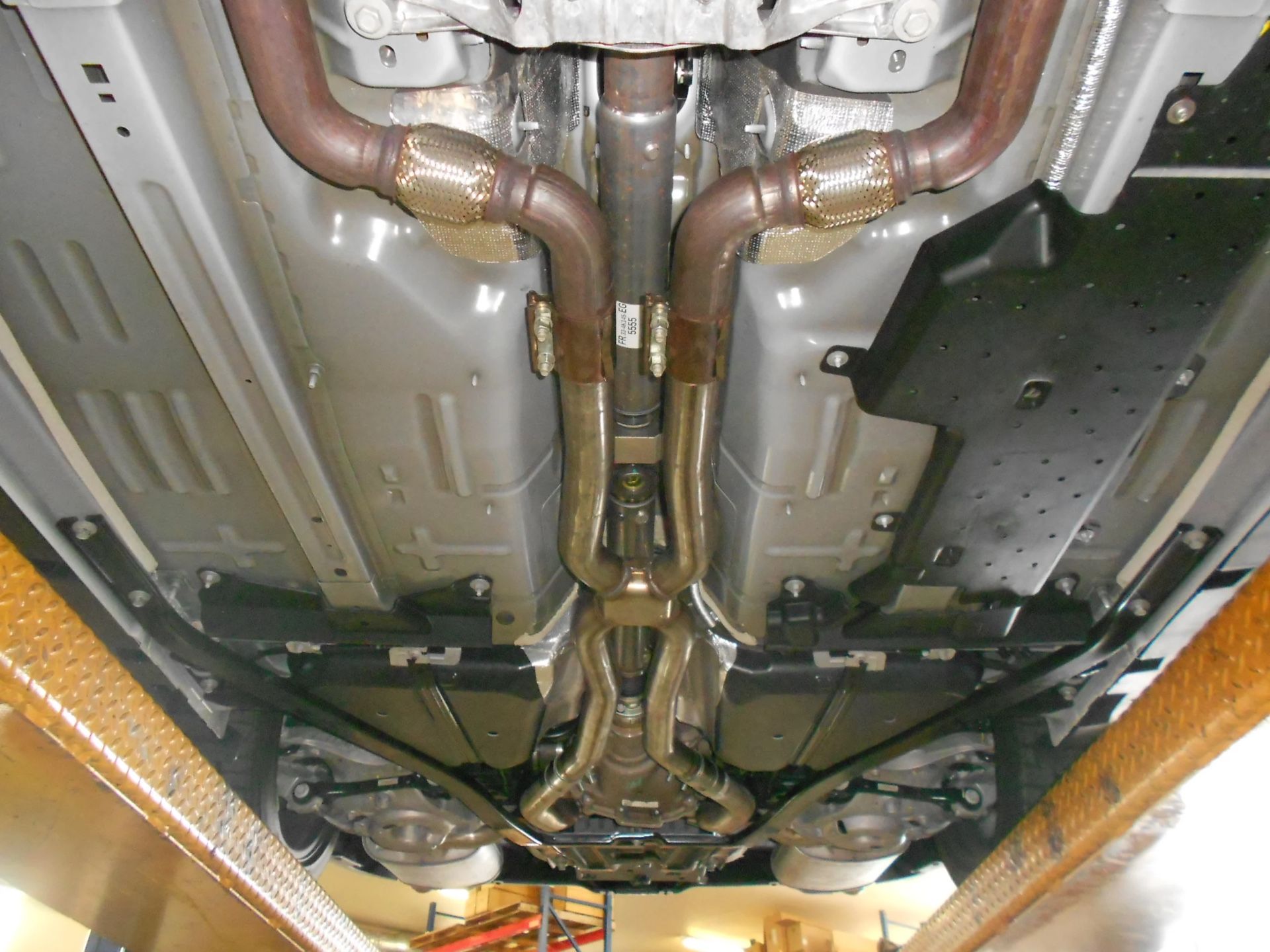 Flowmaster Scavenger X-Pipe resonator delete Ford Mustang (2015-2017) v6 3.7 L engine.
