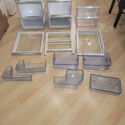 Samsung Refrigerator Shelves and Drawers
