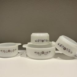 Vintage Dynaware Pyr-O-Rey Dishes