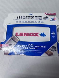 Lenox 13-Piece Plumber's & Electrician's Hole Saw Kit