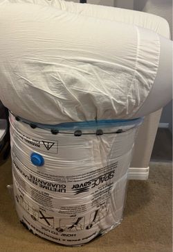Novaform Queen 3” Memory Foam Mattress Topper – Clean, Vacuum Sealed