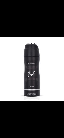 Lattafa Hayaati Perfume Deodorant Spray, Unisex, 6.67 fl oz