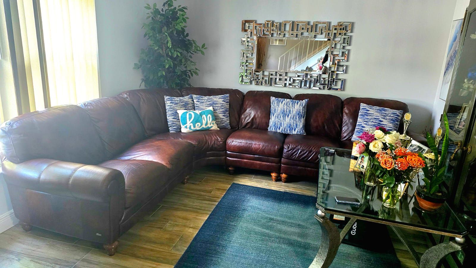 Leather Sectional Sofa