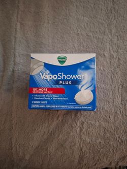Vicks vaporub shower tablets