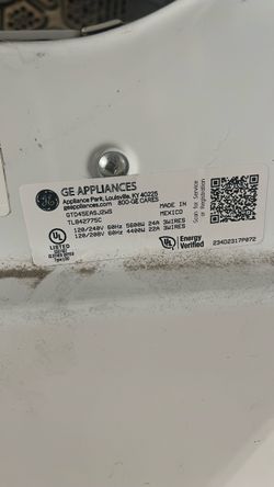General Electric dryer,