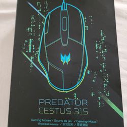 Acer Predator Cestus 315 Gaming Mouse with PixArt Sensor,