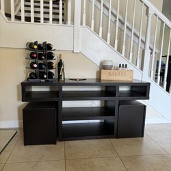 TV Stand With 2 Box Storage