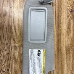 OEM Audi A8 Sun Visor Gray 4H0 857 551 w/ Light Mirror