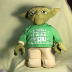 Yoda  Merry Christmas  Toy