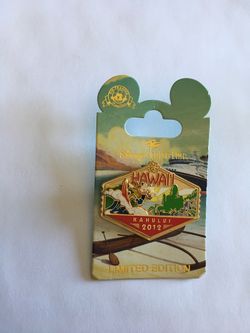 Disney Cruise Line Hawaii Kahului 2012 Limited Edition Pin