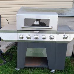 Cuisinart Stainless Steel Grill With Side Burner