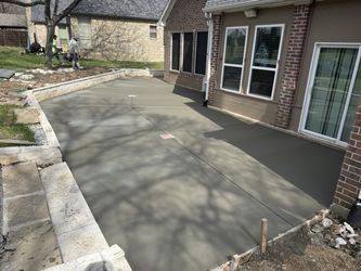 concrete base