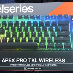 Steelseries Apex Pro TKL Wireless Keyboard 