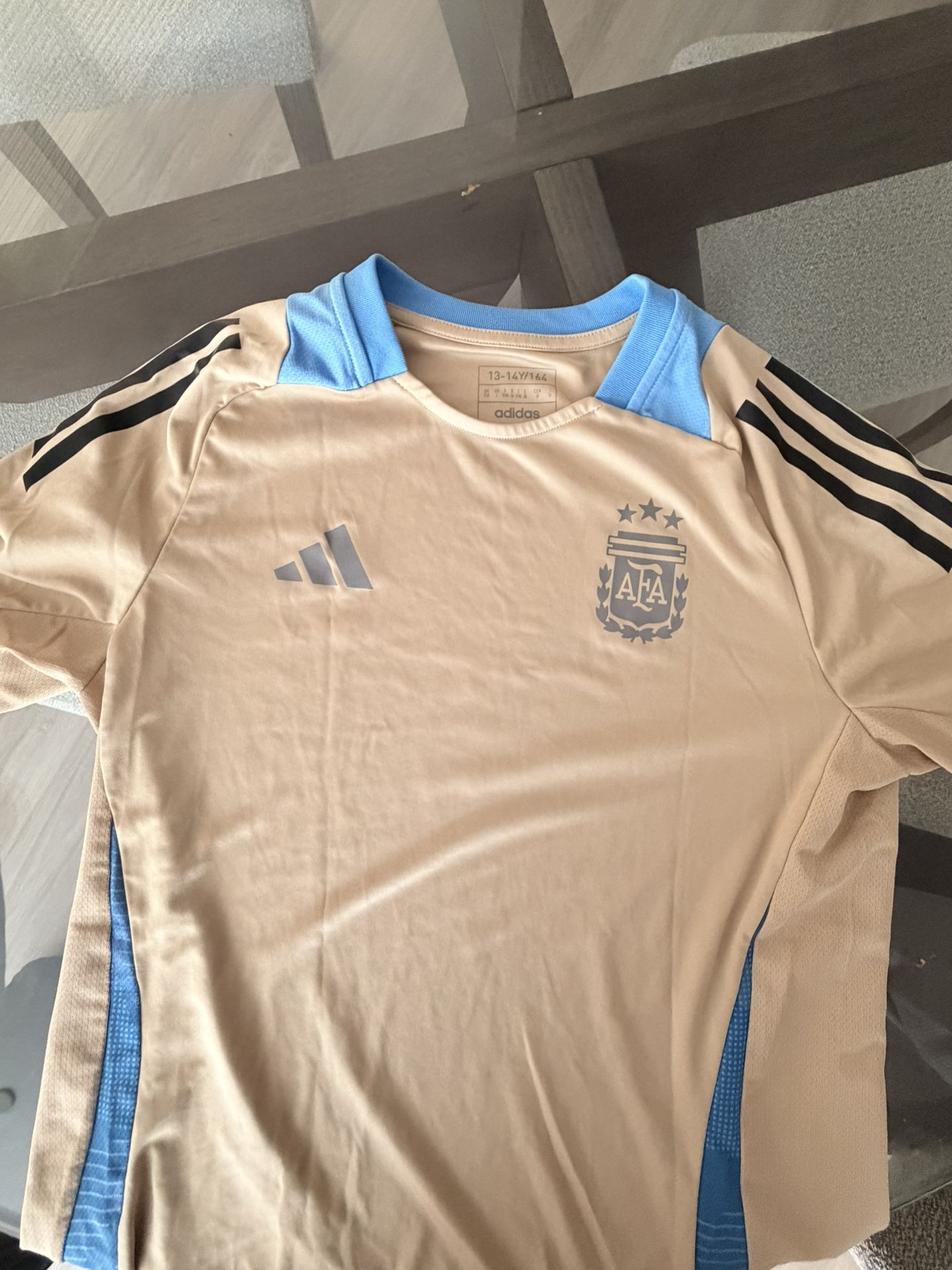 2024-2025 Argentina Training Jersey Size 13-14 Youth 