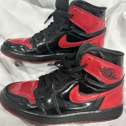 Air Jordan 1 Retro High OG "Patent Bred" (Style Code: 555088-063)
