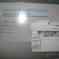 HP LaserJet Pro M130fn All-in-One Laser Printer G3Q59A#BGJ- Brand New