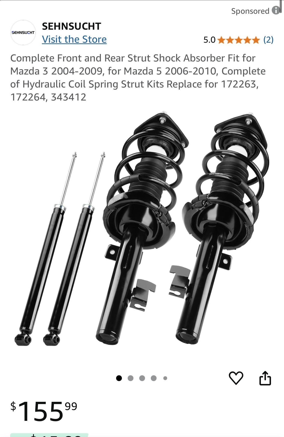 Struts For Mazda