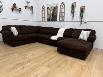 Brown Sectional Couch Free Delivery