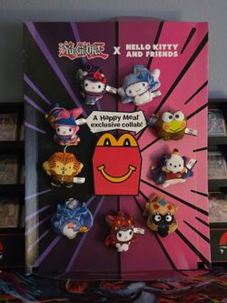 Yu-Gi-Oh x Hello Kitty McDonald's Display