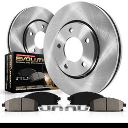Honda  Cr-v Acura Rdx Rear (power Stop Evolution  Brake Pads And Rotor 