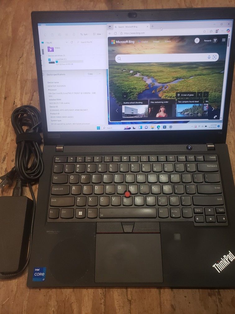 Lenovo T14 Laptop Computer Windows Gen 2 11 WIN11