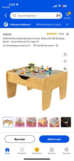KidKraft Reversible Wooden Activity