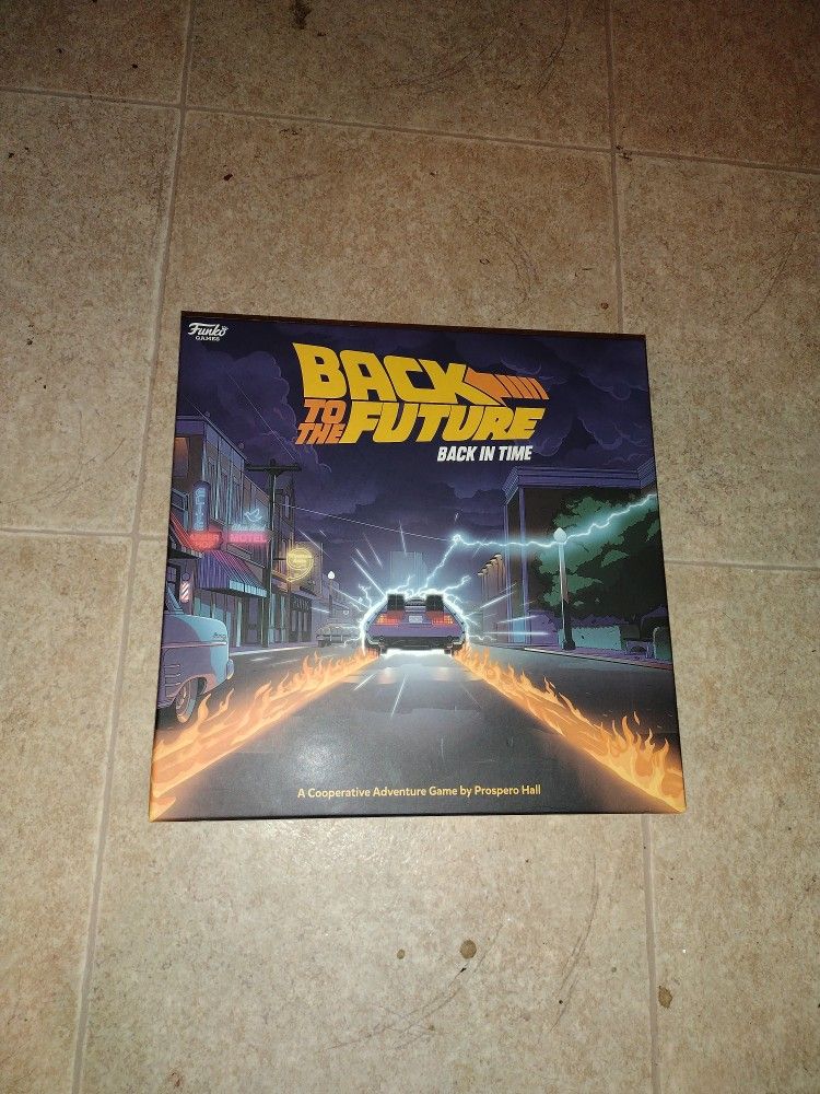 Back To The Future Back In Time Funko Game Brand New
