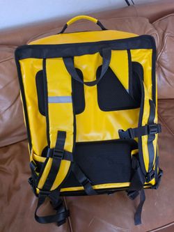 PK-GV: Extendable Food Delivery Rucksacks, Flexible Pizza Takeaway Bags, Delivery Backpacks with Cup