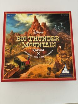 Disney Big Thunder Mountain Railroad Board Game