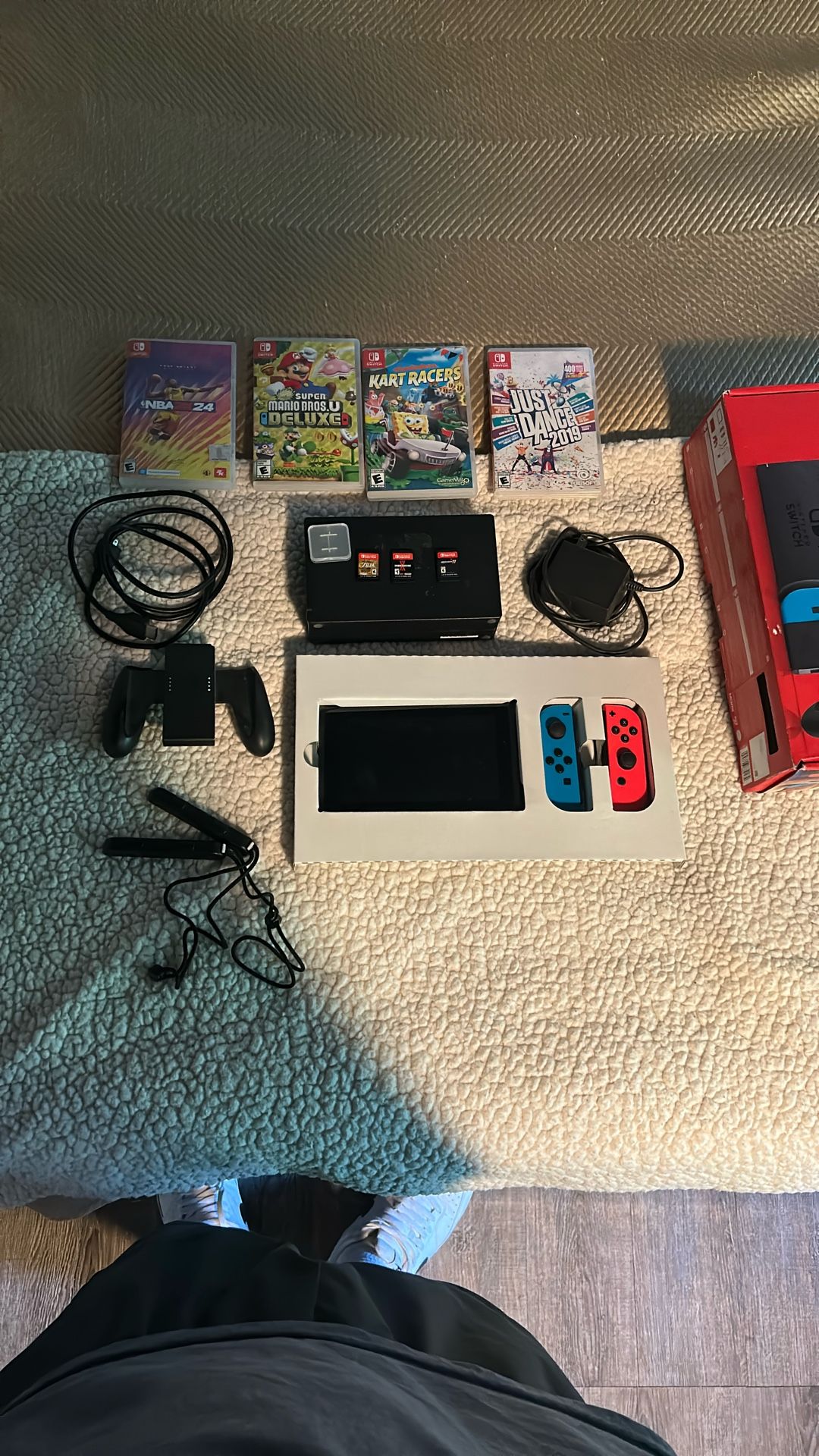 Nintendo Switch W/ 128 Gb Memory Card