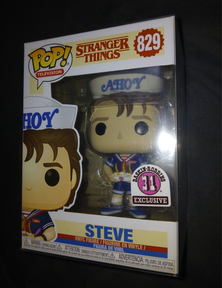 Netflix Stranger Things "Steve" Baskin Robbins Exclusive Funko Pop