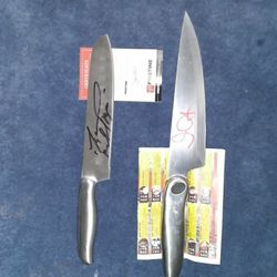 Halloween The Movie Signed Knives, John Carpenter