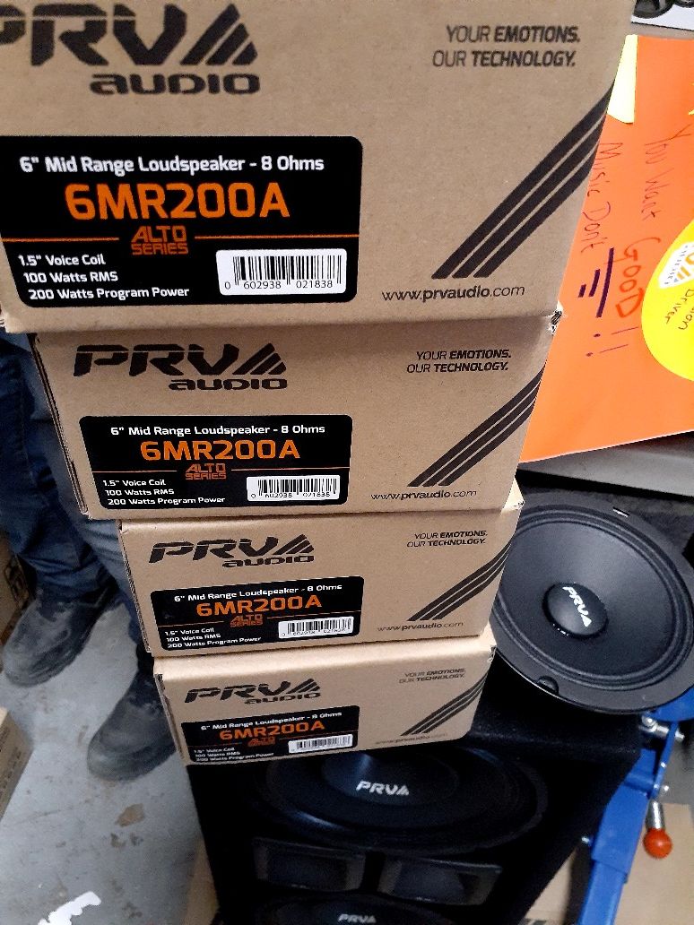 Prv audio 4 speakers