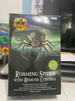 Halloween Roaming Spider Animatronic