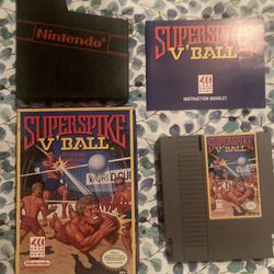 Super Spike Volleyball NES CIB