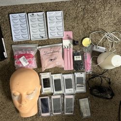 Lash Extensions Starter kit Supplies