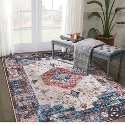 8/10 Brand New Soft Traditional Design Rug Carpet 