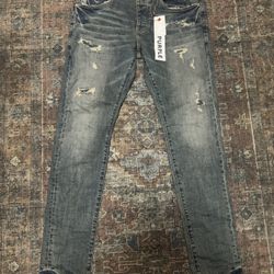 Purple Jeans Size 34