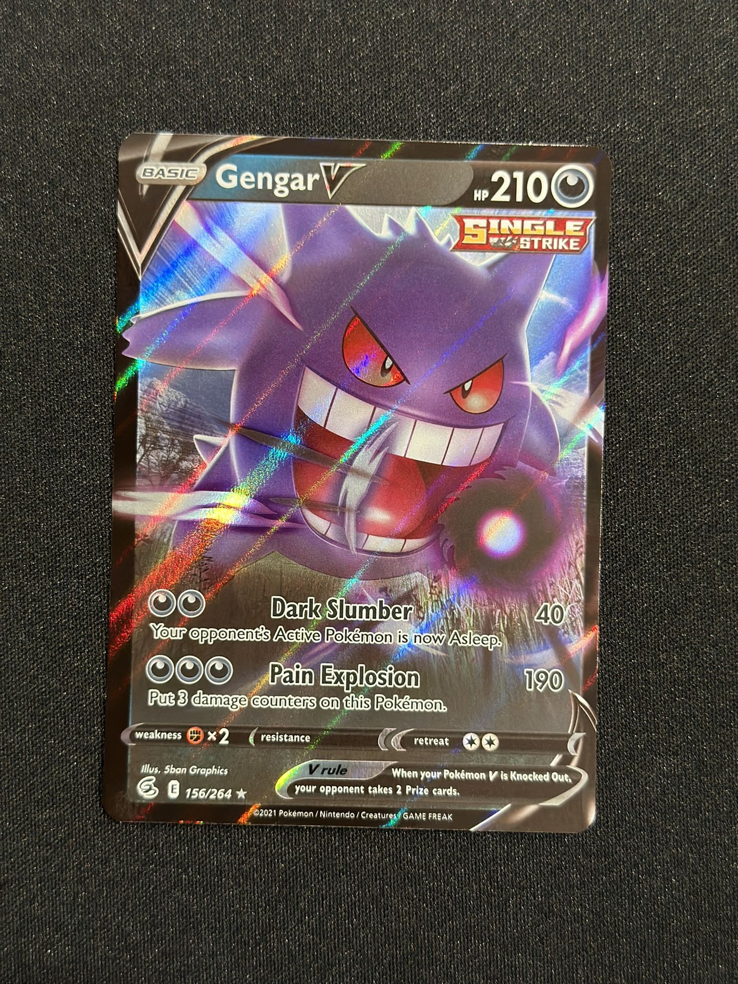 Gengar-V (156/264), Busca de Cards