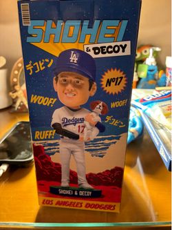 Shohei Ohtani Decoy Bobblehead & Will Smith Bobblehead-Los Angeles Dodgers