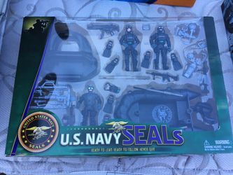 US Navy Seals figure playset w/accessories