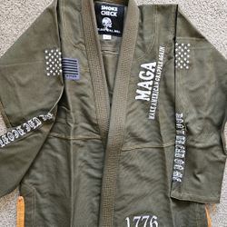 Smoke Check 'MAGA' Jiu Jitsu Gi Size A3