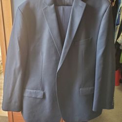 Black 2 Piece Suit Men's 44 /32 