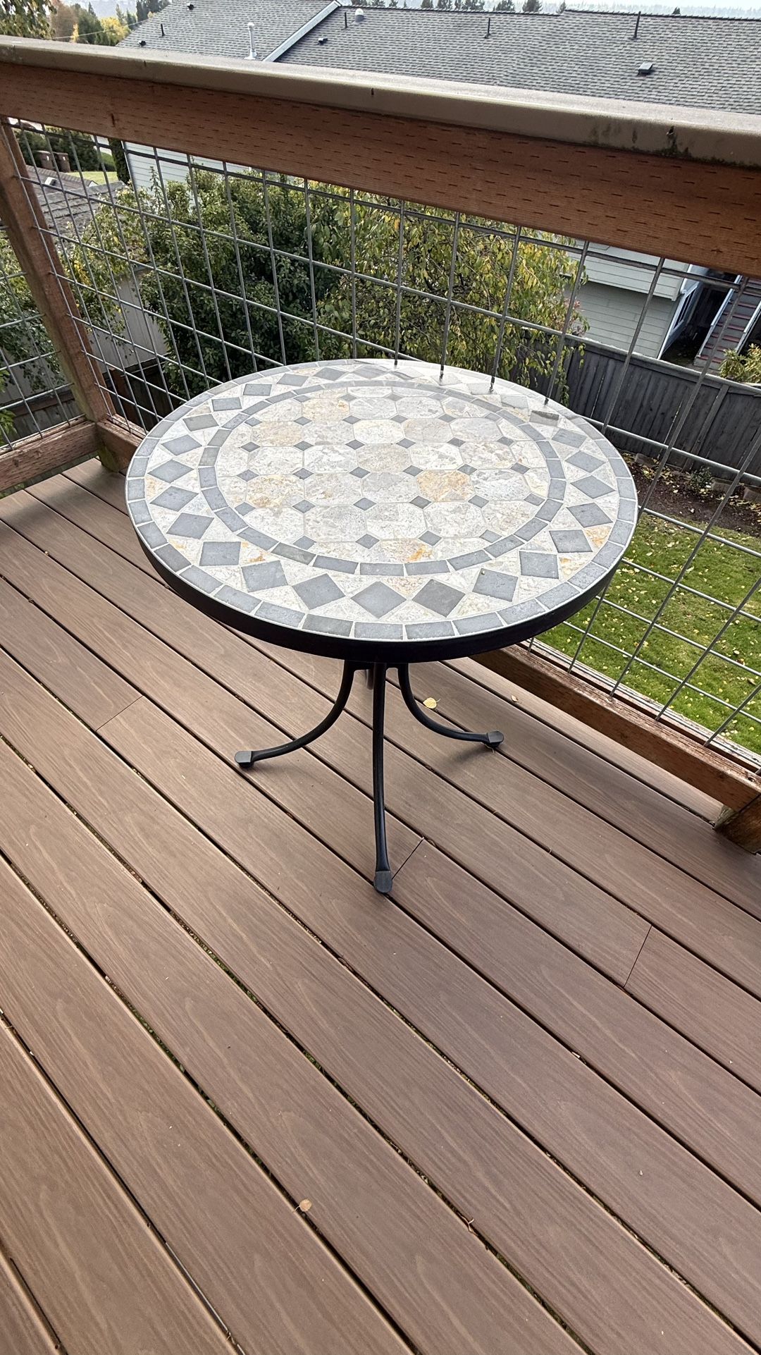 Mosaic Patio Table