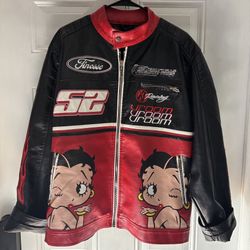 Headgear Brand Betty Boop Themed Racing Jacket (NEW