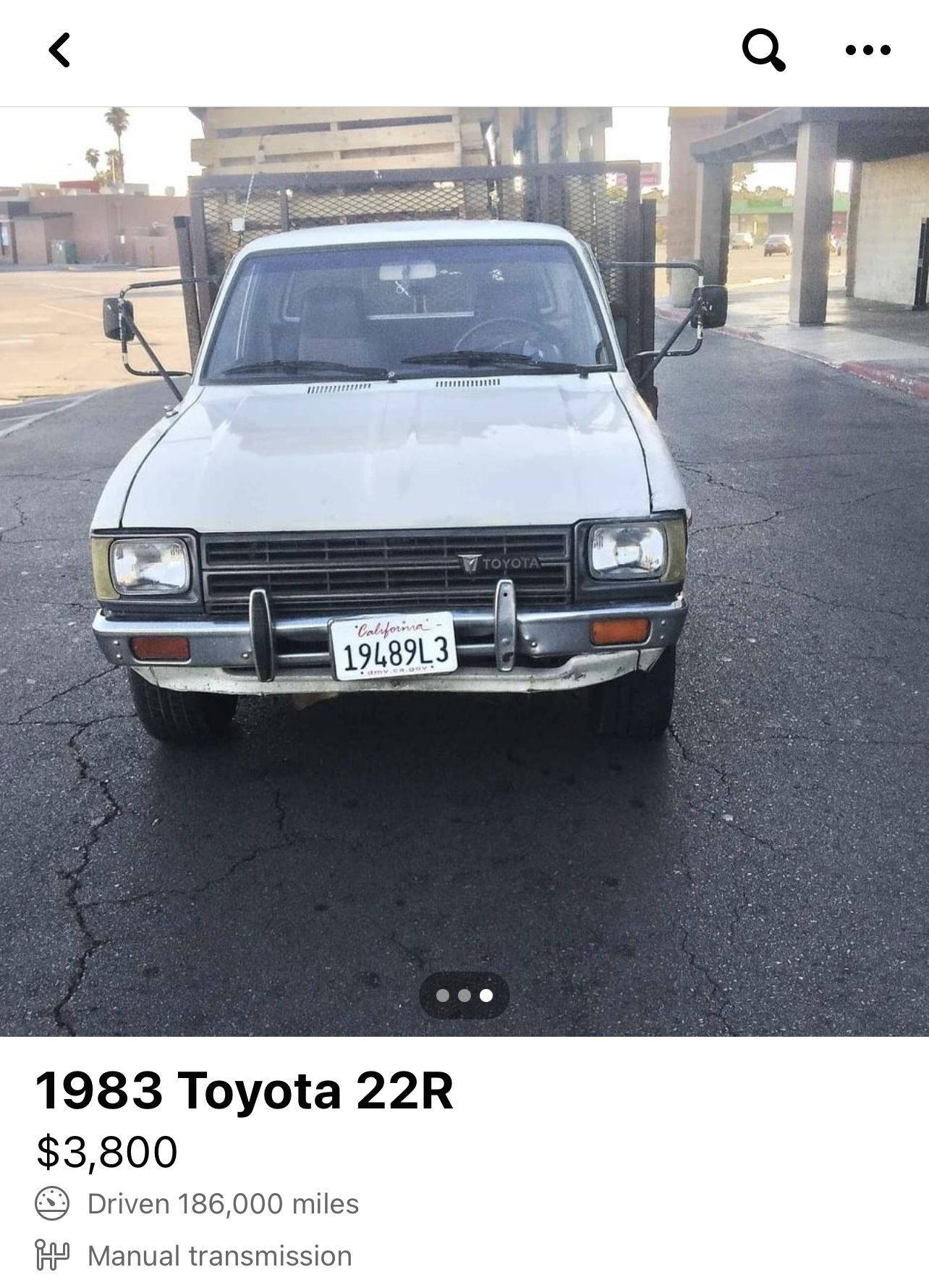 Toyota Work Truck